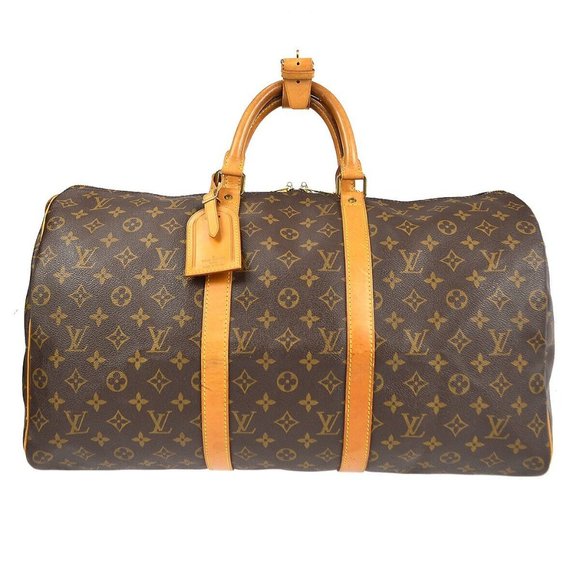 Louis Vuitton Keepall 50 Travel Handbag Monogram - Picture 1 of 13